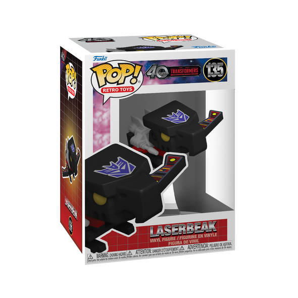 POP Retro Toys - The Transformers 40th Anniversary G1 Laserbeak POP! Vinyl Figure