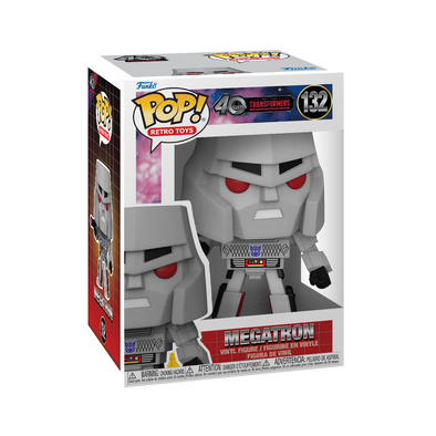 POP Retro Toys - The Transformers 40th Anniversary G1 Megatron POP! Vinyl Figure