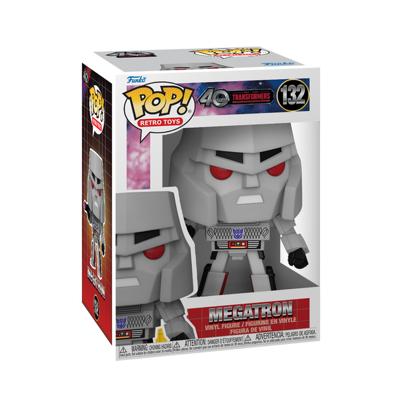 POP Retro Toys - The Transformers 40th Anniversary G1 Megatron POP! Vinyl Figure