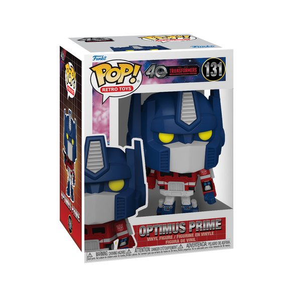 POP Retro Toys - The Transformers 40th Anniversary G1 Optimus Prime POP! Vinyl Figure