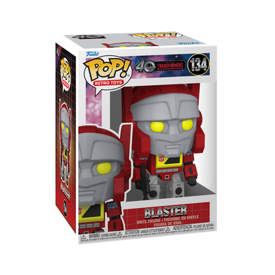 POP Retro Toys - The Transformers 40th Anniversary G1 Blaster POP! Vinyl Figure