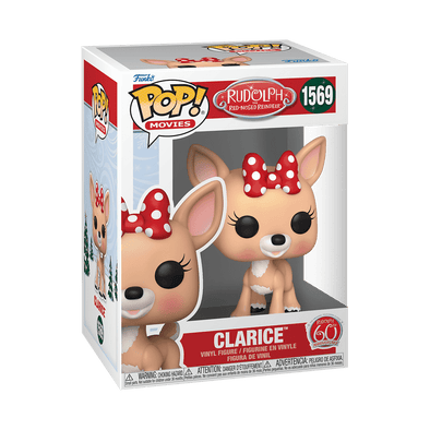 Rudolph The Red Nosed Reindeer 60th Anniversary - Clarice Pop! Vinyl Figure