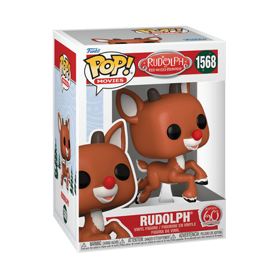 Rudolph The Red Nosed Reindeer 60th Anniversary - Rudolph (Flying) Pop! Vinyl Figure