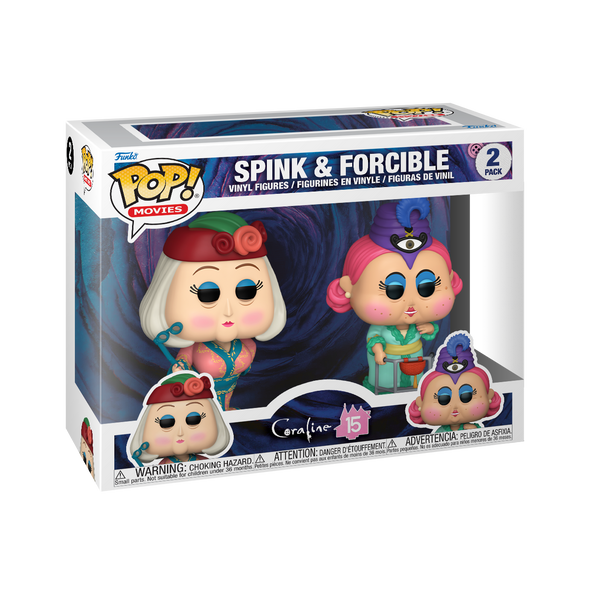 Coraline 15th Anniversary - Spink & Forcible 2-Pack Pop Vinyl Figures