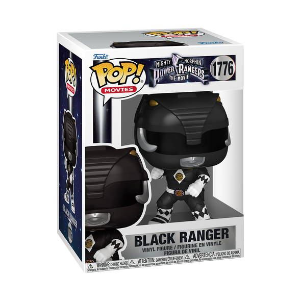 Mighty Morphin Power Rangers: The Movie (1995) - Black Ranger Pop Vinyl Figure