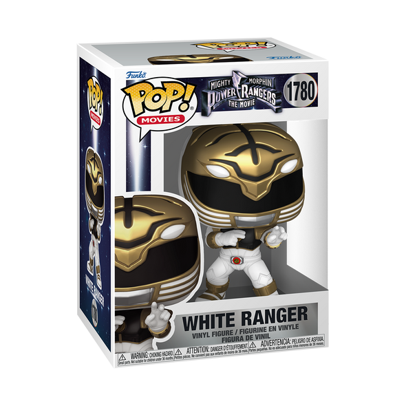 Mighty Morphin Power Rangers: The Movie (1995) - White Ranger Pop Vinyl Figure
