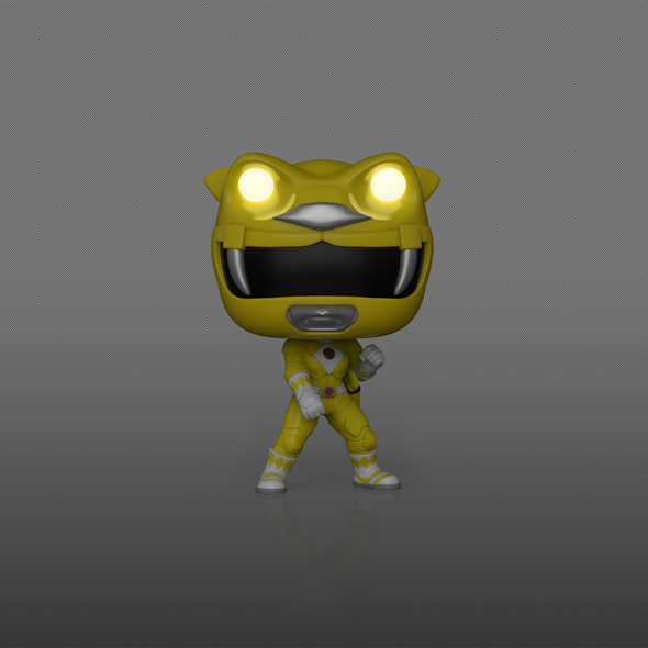 Mighty Morphin Power Rangers: The Movie (1995) - Yellow Ranger Glow-In-The-Dark Pop Vinyl Figure