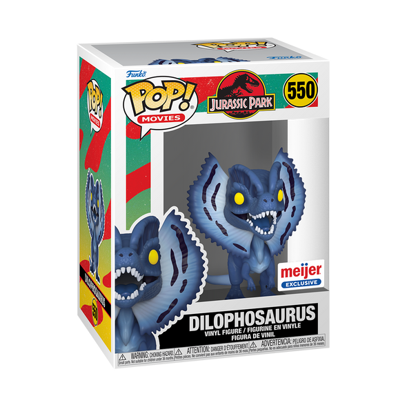 Jurassic Park - Dilophosaurus (Moonlight) Exclusive Pop! Vinyl Figure