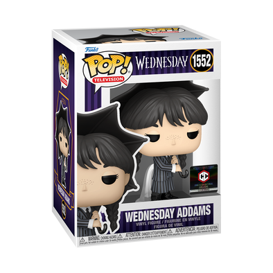 Wednesday Series - Wednesday with Umbrella Exclusive Pop! Vinyl Figure