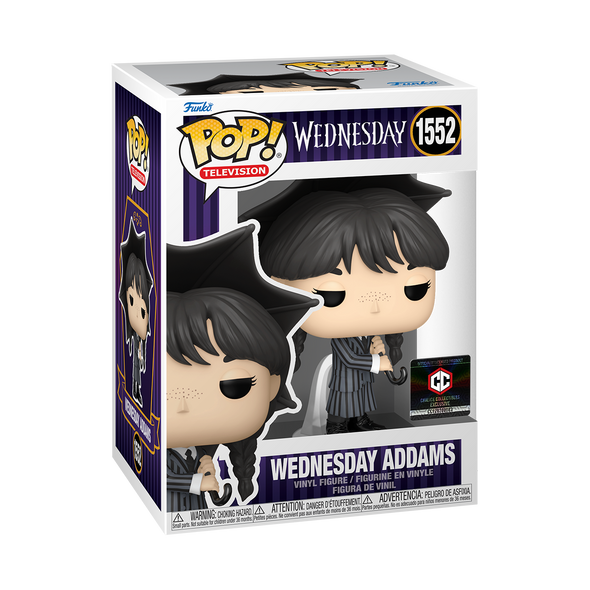 Wednesday Series - Wednesday with Umbrella Exclusive Pop! Vinyl Figure