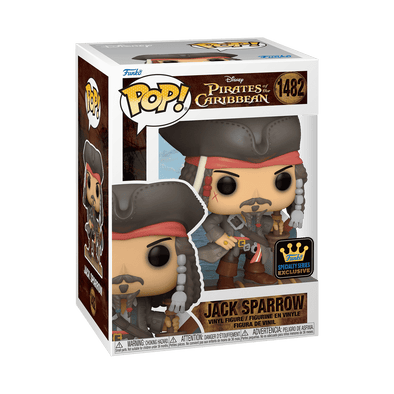 Pirates of the Caribbean - Jack Sparrow (Standing on Mast) Specialty Series Exclusive Pop! Vinyl Figure