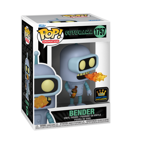 Futurama - Bender (Burping) Specialty Series Exclusive Pop! Vinyl Figure