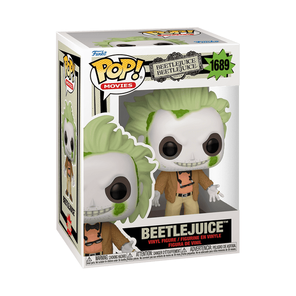 Beetlejuice Beetlejuice - Beetlejuice (in Cardigan) POP! Vinyl Figure