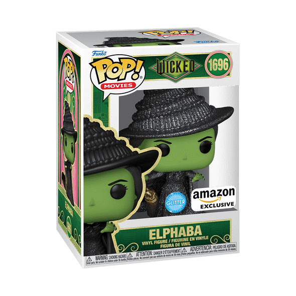 Wicked Movie - Elphaba (Glitter) Exclusive Pop! Vinyl Figure