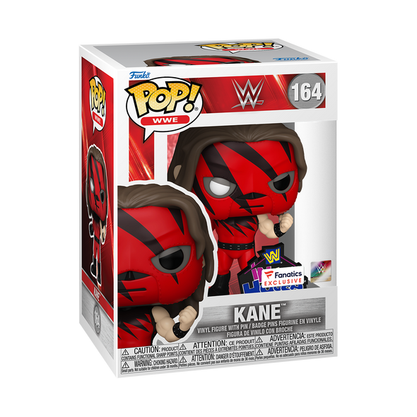 WWE - Kane (/w In Your House Pin) Exclusive Pop! Vinyl Figure