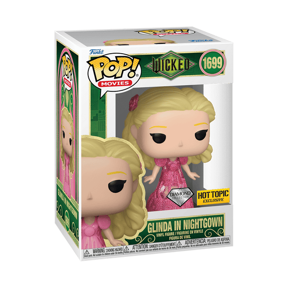 Wicked Movie - Glinda in Nightgown (Diamond Collection) Exclusive Pop! Vinyl Figure