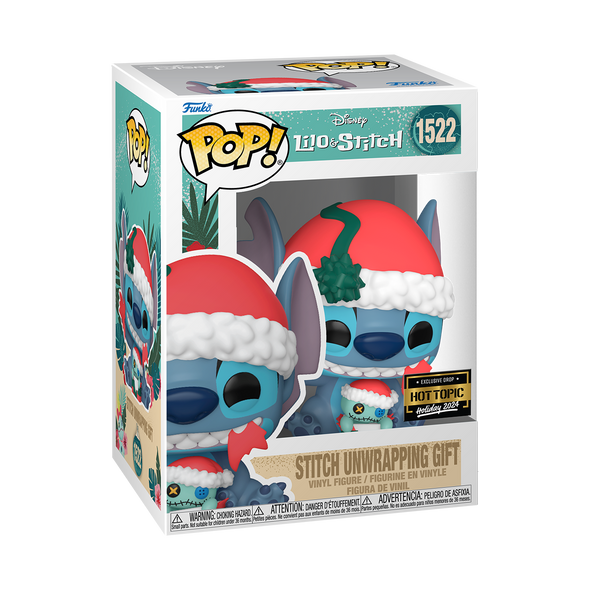 Lilo & Stitch - Stitch (Opening Present /w Scrump) Exclusive Pop! Vinyl Figure