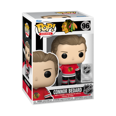 NHL - Blackhawks Connor Bedard (Home Jersey) Pop! Vinyl Figure