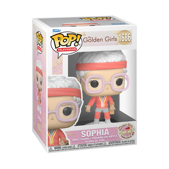 Golden Girls 40th Anniversary - Sophia (in Gym Outfit) Pop Vinyl Figure