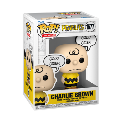Peanuts - Charlie Brown (Good Grief) Pop! Vinyl Figure