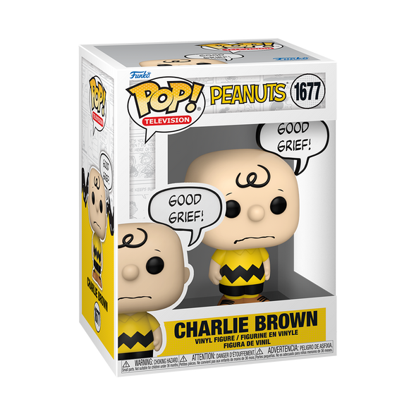 Peanuts - Charlie Brown (Good Grief) Pop! Vinyl Figure
