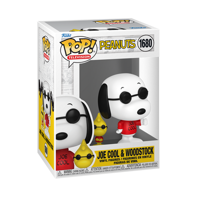 Peanuts - Joe Cool (/w Woodstock) Pop! Vinyl Figure