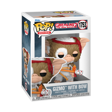 Gremlins 2: The New Batch - Gizmo /w Bow Pop! Vinyl Figure