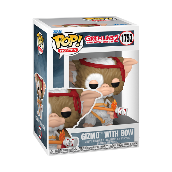 Gremlins 2: The New Batch - Gizmo /w Bow Pop! Vinyl Figure