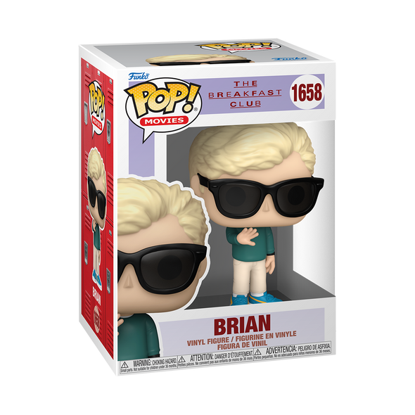 The Breakfast Club - Brian Johnson Pop! Vinyl Figure