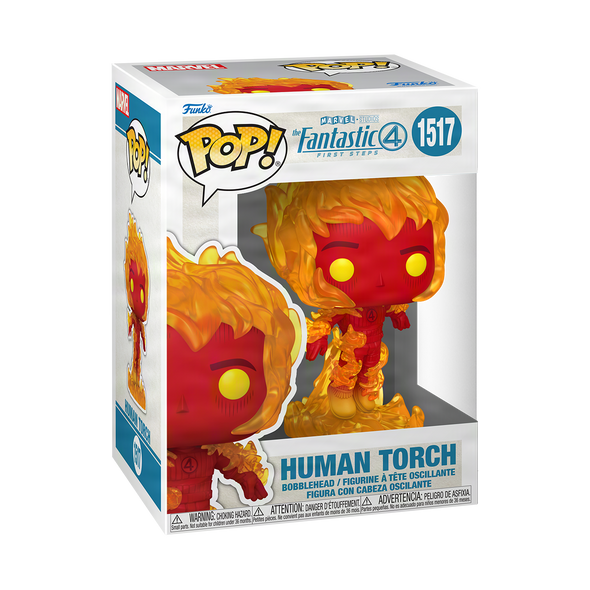 The Fantastic Four: First Steps (2025) - Human Torch Pop! Vinyl Figure