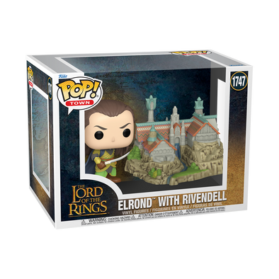 Pop Town -  Lord of the Rings Lord Elrond with Rivendell