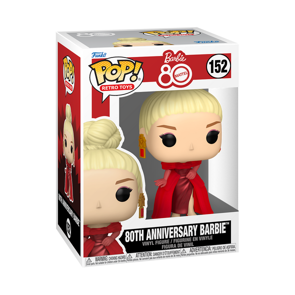 POP Retro Toys - 80th Anniversary Barbie Pop! Vinyl Figure