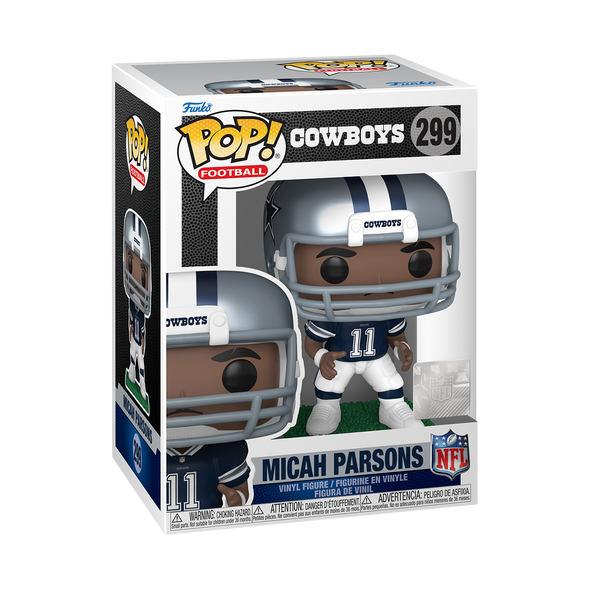 NFL - Cowboys Micah Parsons (Blue Jersey) Pop! Vinyl Figure