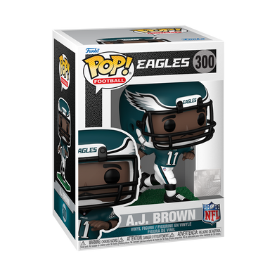 NFL - Eagles A.J. Brown (Green Jersey) Pop! Vinyl Figure