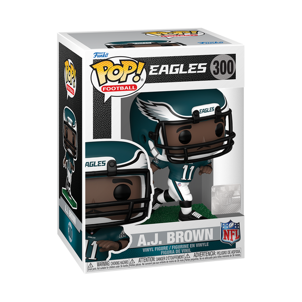 NFL - Eagles A.J. Brown (Green Jersey) Pop! Vinyl Figure