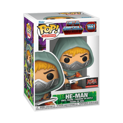 MOTU x TMNT - Turtles Of Grayskull He-Man Exclusive Pop! Vinyl Figure