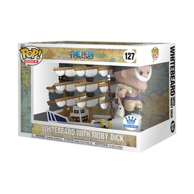 One Piece - Whitebeard on the Moby Dick Exclusive Deluxe Pop! Ride Figure
