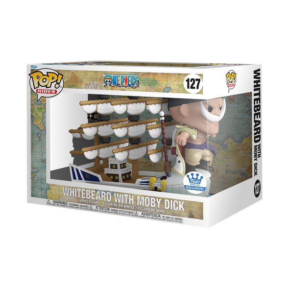 One Piece - Whitebeard on the Moby Dick Exclusive Deluxe Pop! Ride Figure