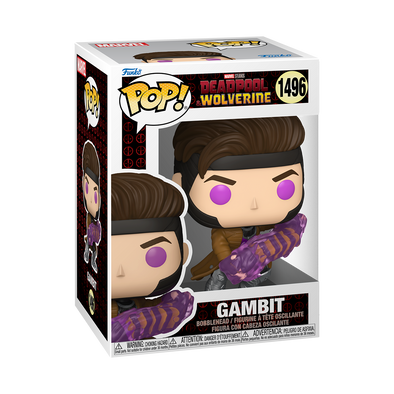 Deadpool 3 Movie - Gambit (/w Charged Cards) Pop! Vinyl Figure