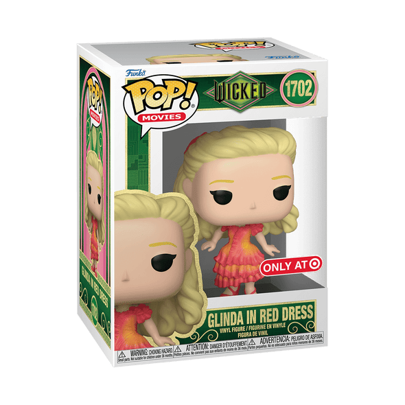 Wicked Movie - Glinda in Red Dress Exclusive Pop! Vinyl Figure