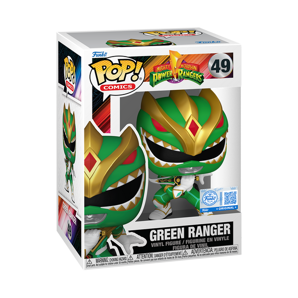 Mighty Morphin Power Rangers - Green Ranger (/w Dragon Dagger) Pop Vinyl Figure