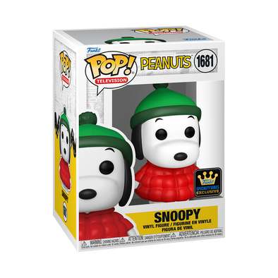 Peanuts - Snoopy in Puffer Jacket Specialty Series Exclusive Pop! Vinyl Figure