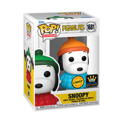 Peanuts - Snoopy in Puffer Jacket Specialty Series Chase Exclusive Pop! Vinyl Figure
