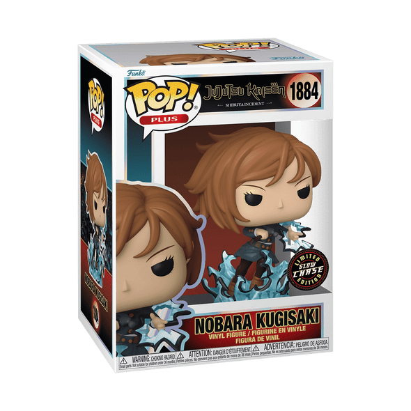 POP Plus - Jujutsu Kaisen Nobara Kugisaki Glow-In-The-Dark Chase Pop! Vinyl Figure