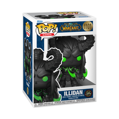 World of Warcraft - The War Within Illidan Glow-In-The-Dark Chase Pop! Vinyl Figure