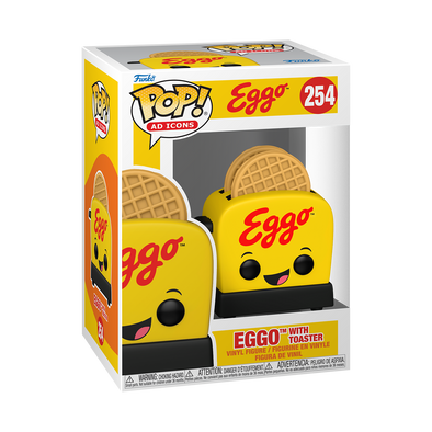 POP Ad Icons - Kelloggs Eggo Waffle (/w Toaster) Pop! Vinyl Figure