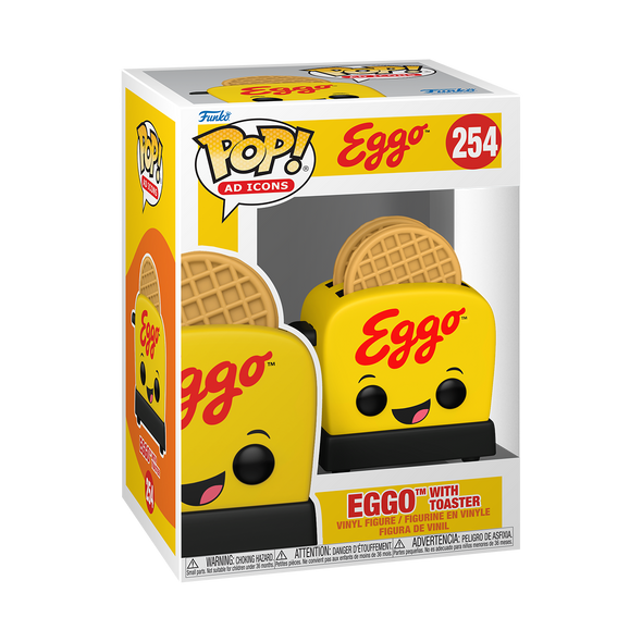 POP Ad Icons - Kelloggs Eggo Waffle (/w Toaster) Pop! Vinyl Figure