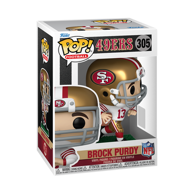 NFL - 49ers Brock Purdy (Away Jersey) Pop! Vinyl Figure