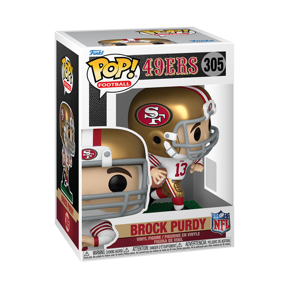 NFL - 49ers Brock Purdy (Away Jersey) Pop! Vinyl Figure