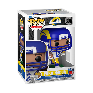 NFL - Rams Puka Nacua Pop! Vinyl Figure